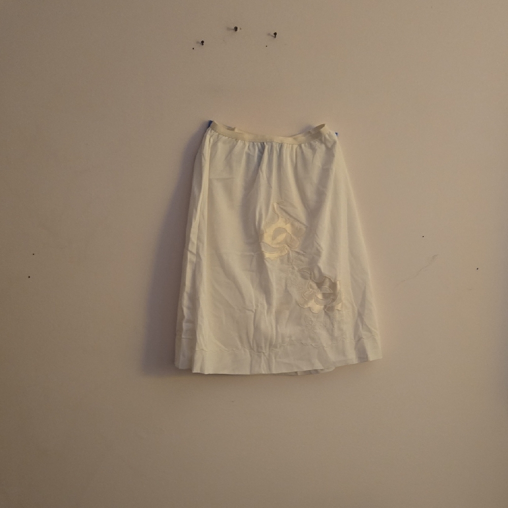 Elegant Cream, Vintage A-Line Slip.